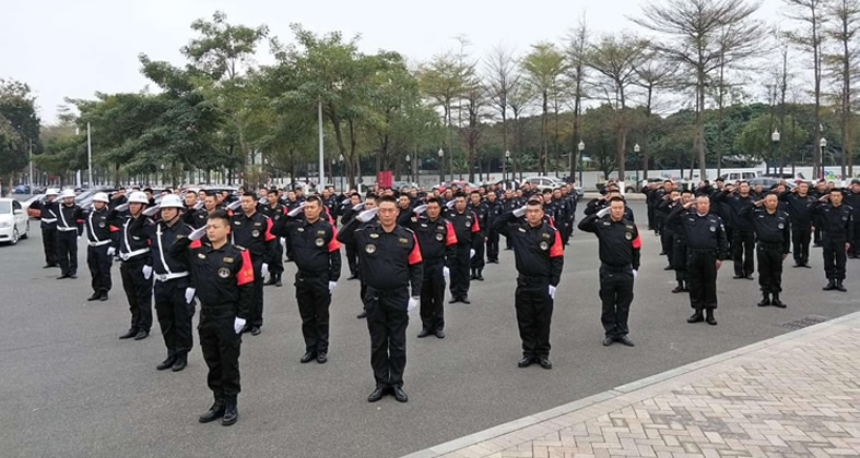 【百日攻坚·甜城铸安】圆满收官担使命藏蓝护航保盛会(图1)